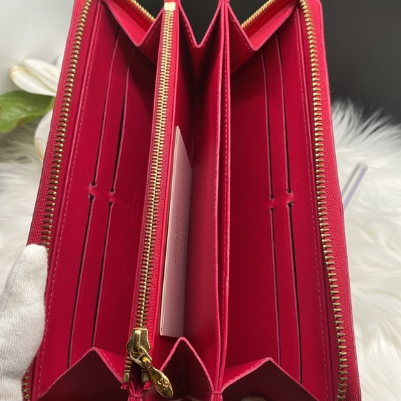 EUC Louis Vuitton vernis IKAT long zip wallet, GORGEOUS! AUTHENTICATED B… - Picture 13 of 16